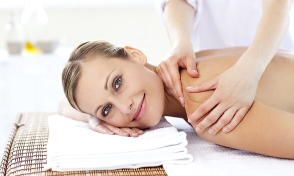 massage voor cervicale osteochondrose