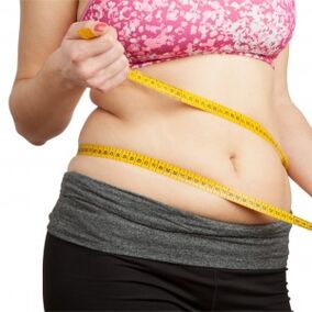 obesitas als oorzaak van lumbale osteochondrose